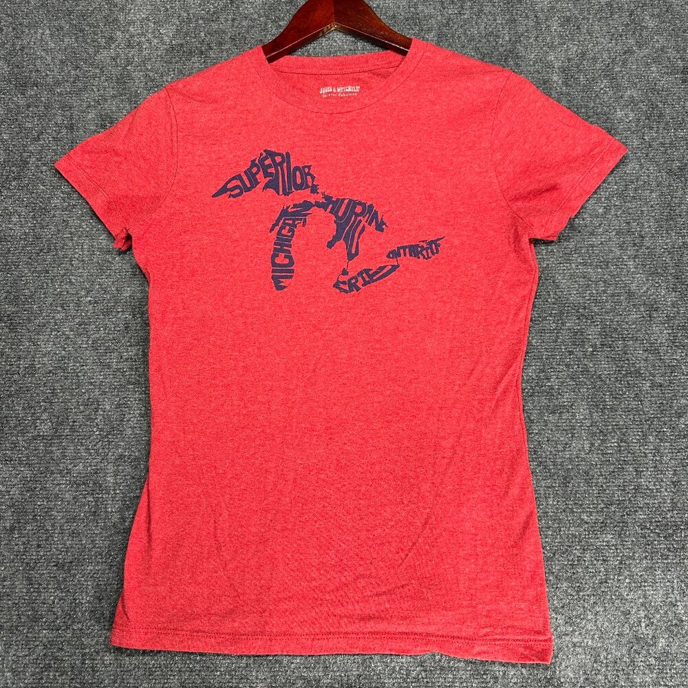 Jones & Mitchell forever fabulous Great Lakes women's t Shirt size L
